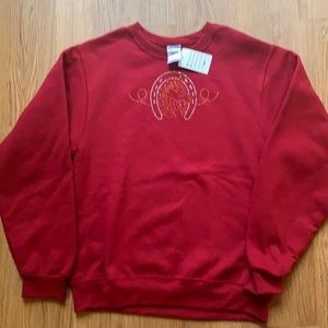Size small horse sweatshirt